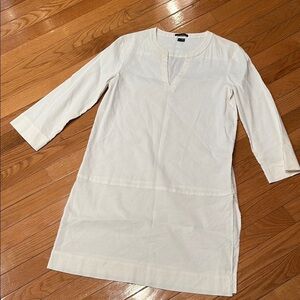 Theory Cream Tunic Top